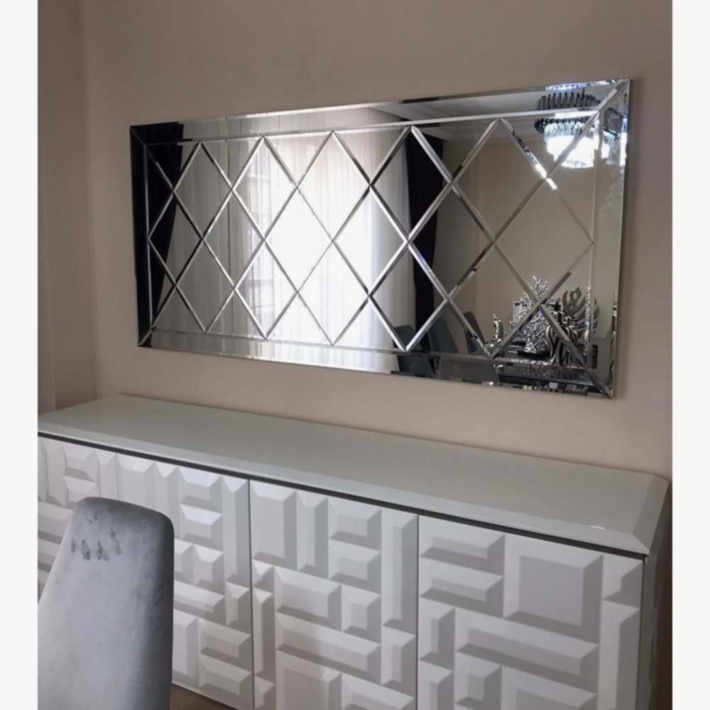 Baklava Model Konsol Aynası