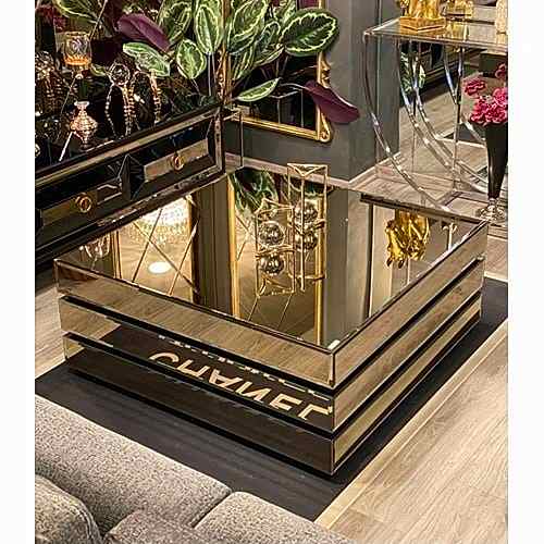 Şerit Model Aynalı Orta Sehpa