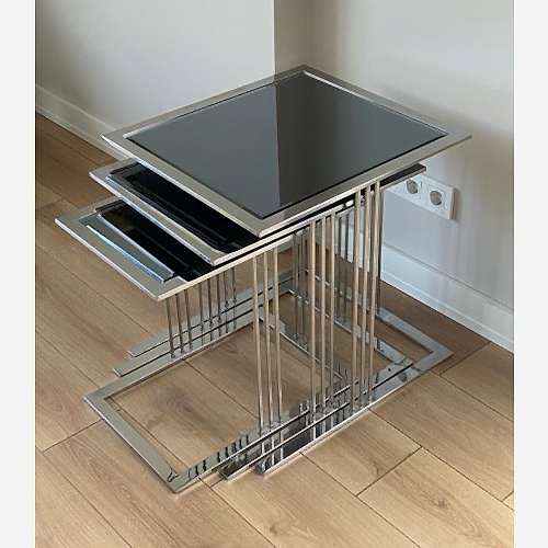 Boru Model Kare Zigon Sehpa