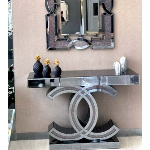 Kristal Aynalı Chanel Dresuar