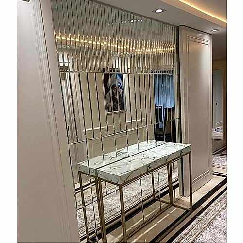 Mermer Görünümlü Metal Dresuar