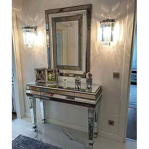 Boncuk Aynalı Dresuar Takım