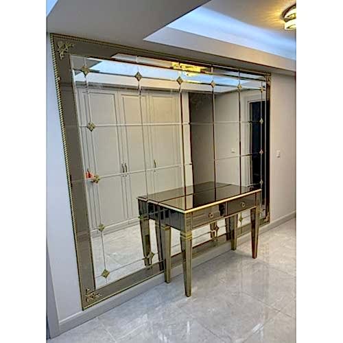 Özgür Gold Aynalı Dresuar