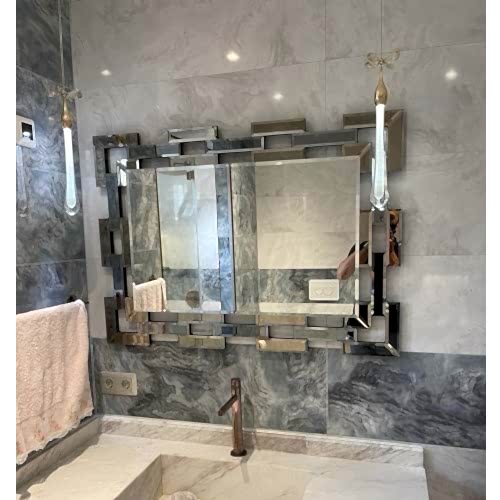 Tuğla Model Banyo Aynası
