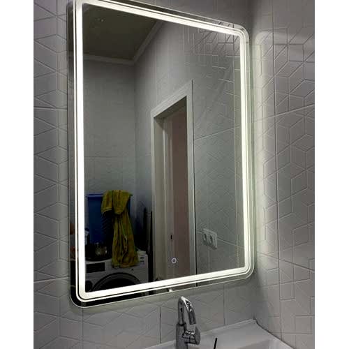 Led Işıklı Dikdörtgen Banyo Aynası